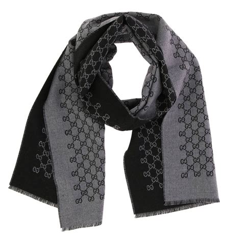 gucci scarf black.